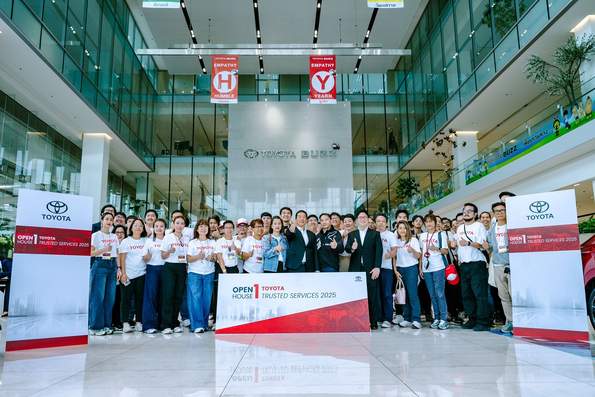 โตโยต้า เดินหมากรุก เปิดหลังบ้านเจาะคลังอะไหล่-ศูนย์บริการ เผยมาตรฐานการบริการแบบโตโยต้า